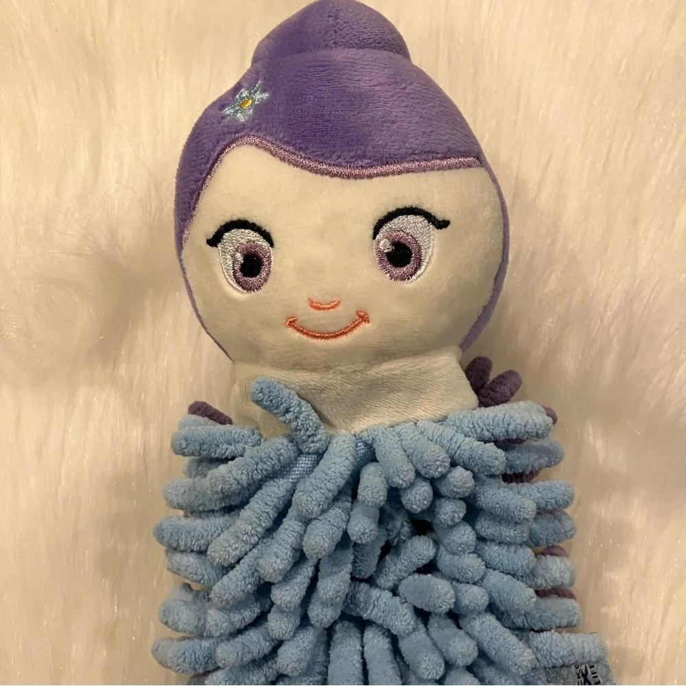 Norwex Mermaid Pet to Dry BacLock Microfiber Kids Bathroom Hand Towel Plush